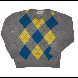 argyle sweater